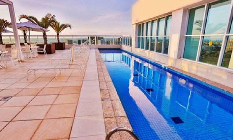 Ed Saint Moritz, Flat Com Garagem 01, Shn No Coracao De Brasilia Lägenhet Exteriör bild